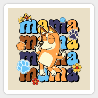 Bluey Mum Mom Mamma Sticker